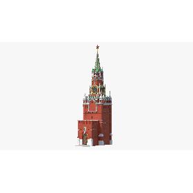 Kremlin Saviour Tower 3D